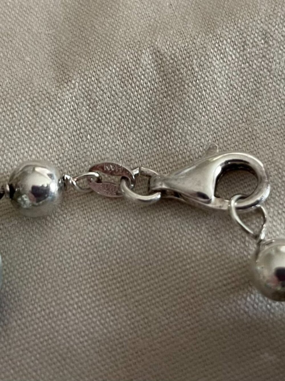 LAST Vintage Sterling Silver Handmade Colorful Bracelet 15 grams 7" Hippie Boho - Picture 4 of 10